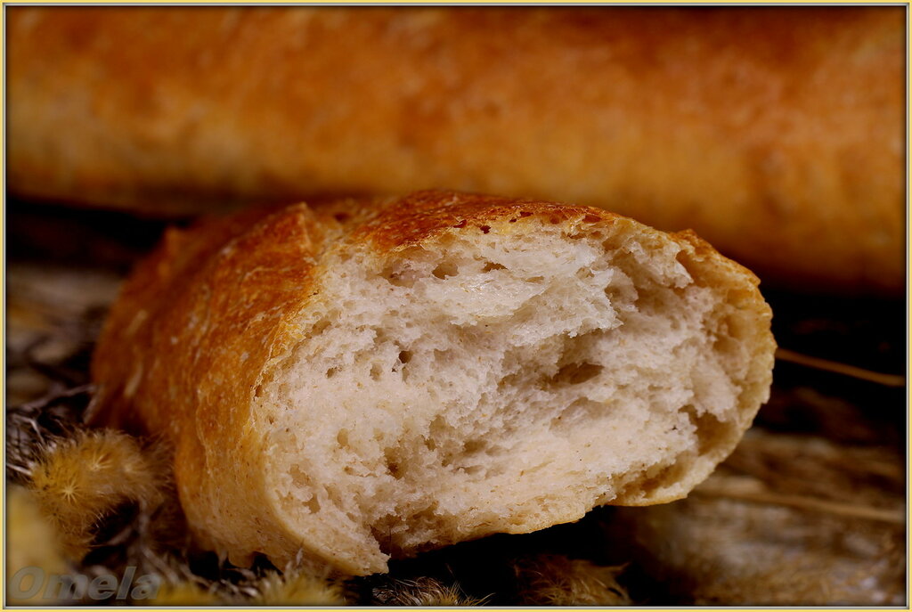 Italiensk fransk brød (Pane francese eller Pane di Como)