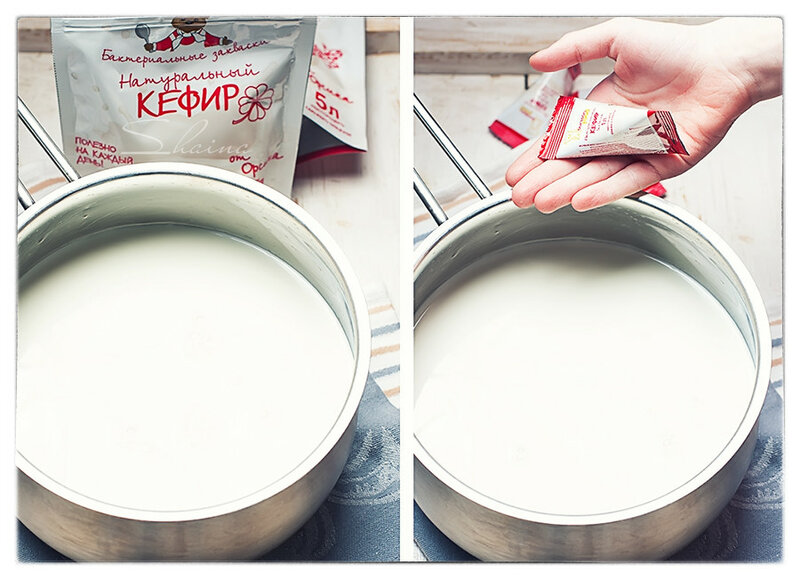 Homemade kefir