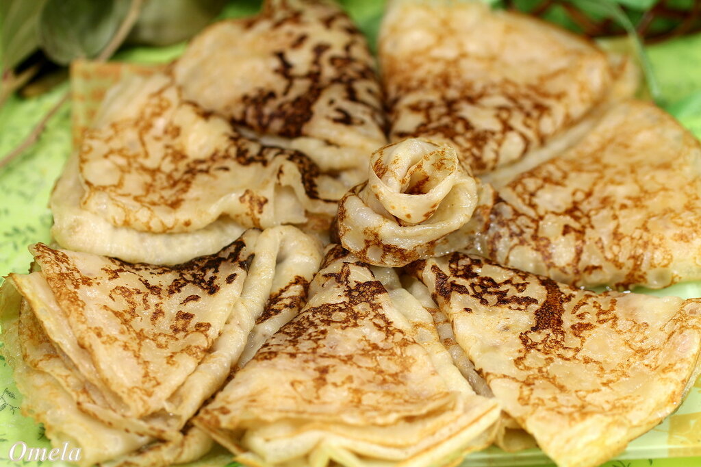 Pancakes with not strained whey (no eggs)