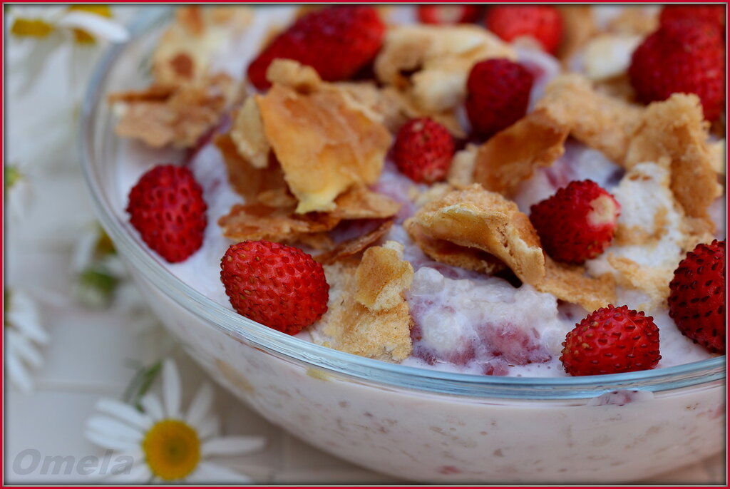 Pudding gạo kem