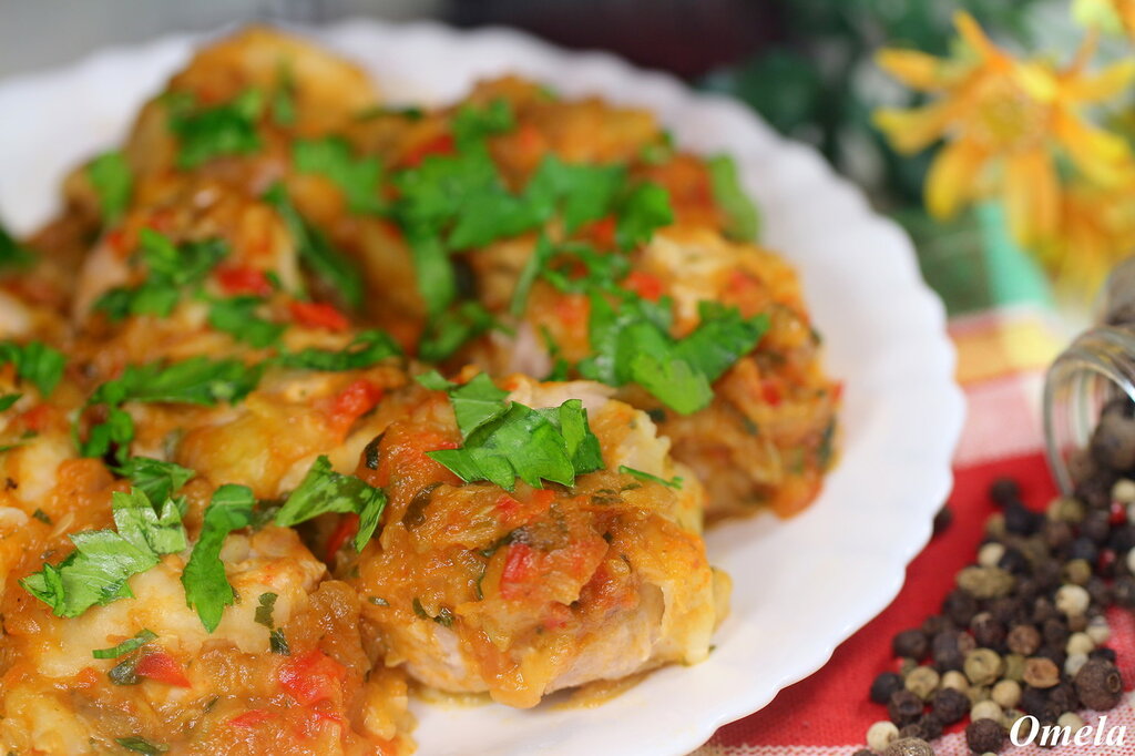 Tamad na dumplings sa gulay na sarsa