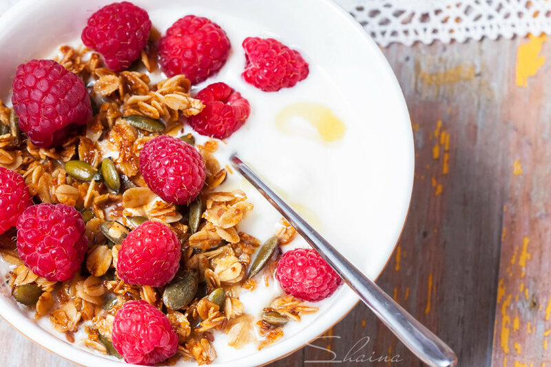 Granola de calabaza y linaza