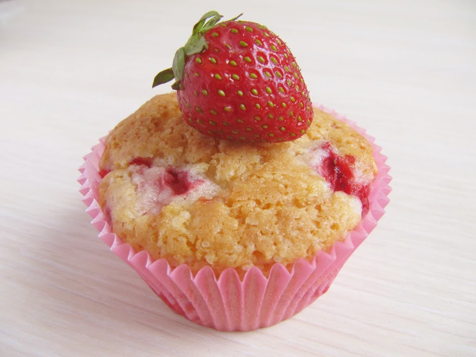 Muffin de fresa